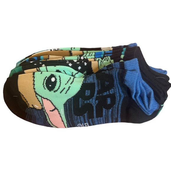 Star Wars Mandalorian Baby Grogu Baby Yoda 6 Pack No Show Socks Unisex L… - Picture 2 of 4